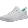 Skechers Women’s Go Walk Joy Upturn Sneaker(White/Mint)
