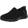 Skechers Women’s Go Walk Joy Vela Hands Free Slip-ins Sneaker(Black)