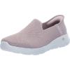 Skechers Women’s Go Walk Joy Vela Hands Free Slip-ins Sneaker(Light Pink)
