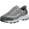 Skechers Women’s Hands Free Slip-ins D’Lites Sneaker(Grey Light Pink=gylp)