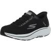Skechers Women’s Hands Free Slip-ins Go Run Consistent 2.0 Endure Sneaker(Black/Silver)