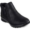 Skechers Women’s Lovely Vibe-Fall in Bloom Ankle Boot(Black)
