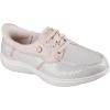 Skechers Women’s Martha Stewart On-The-go Flex Radiant Hands Free Slip-ins Sequin Boat Shoe(Natural)