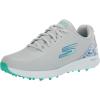 Skechers Women’s Max Arch Fit Golf Shoe Sneaker(Gray Floral Waterproof)
