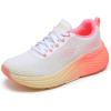 Skechers Women’s Max Cushioning Elite 2.0 Speed Play Sneaker(White/Pink)