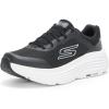 Skechers Women’s Max Cushioning Endeavour Canova Sneaker(Black/White)