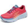 Skechers Women’s Max Cushioning Endeavour Canova Sneaker(Red/Multi)