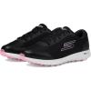 Skechers Women’s Max Fairway 4 Spikeless Golf Shoe(Black/Pink)