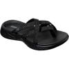 Skechers Women’s On-The-go 600 Dainty Flat Sandal(Black/Grey)