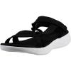 Skechers Women’s On-The-go 600-Brilliancy Sport Sandal(Black/White)