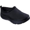Skechers Women’s On-The-go Encore Quilted Nylon Mule Slipper(Black/Black)