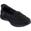 Skechers Women’s On-The-go Flex-Top Notch Hands Free Slip-ins Loafer Flat(Black)