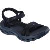 Skechers Women’s On-The-go Glide Step 2.0 Sandal – Rowen Fisherman(Black/Grey)