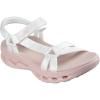 Skechers Women’s On-The-go Glide Step 2.0 Sandal – Rowen Fisherman(White/Pink)
