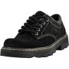 Skechers Women’s Parties-Mate Oxford Shoes(Black Suede Leather)