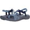 Skechers Women’s Reggae Irie Mon Flip-Flop Sandals(Navy/Blue)