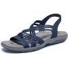 Skechers Women’s, Reggae Slim – Simply Stretch Sandal(Navy)