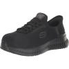 Skechers Women’s Slip-Ins Work: Tilido – Ombray Slip Resistant Bungee Sneakers(Black)