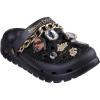 Skechers Women’s Snoop Dogg: Arch Fit Footsteps-Rolling N Gold Clog(Black)