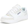 Skechers Women’s Sport Court 2.0-Metallic Brea Sneaker(White/Gray)