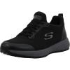 Skechers Women’s Squad Sr Food Service Shoe(Black/Charcoal)