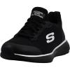 Skechers Women’s Squad Sr Food Service Shoe(Black/Silver)