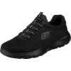 Skechers Women’s Summit – Quick Getaway Sneaker(Black Mesh Trim)
