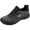 Skechers Women’s Summit – Quick Getaway Sneaker(Black/Black)