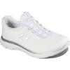 Skechers Women’s Summit – Quick Getaway Sneaker(White Silver)