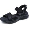 Skechers Women’s Ultra Flex 3.0-Never Netter Hands Free Slip-ins Sandal(Black/Black)