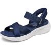 Skechers Women’s Ultra Flex 3.0-Never Netter Hands Free Slip-ins Sandal(Navy)
