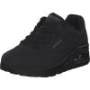 Skechers Women’s Uno – Stand on Air Sneakers(Black/Black)
