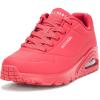 Skechers Women’s Uno – Stand on Air Sneakers(Red/Red)