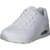 Skechers Women’s Uno – Stand on Air Sneakers(White/White)