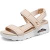 Skechers Women’s Uno-Summer Stand2 Sport Sandal(Natural)
