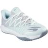 Skechers Women’s Viper Court Rally Pickleball Sneaker(Light Blue/Gray)