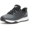 Skechers Women’s Viper Court Reload Hands Free Slip-ins Sneaker(Black/White)