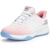 Skechers Women’s Viper Court Reload Hands Free Slip-ins Sneaker(White/Light Blue/Pink)
