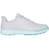 Women’s Jasmine Waterproof Golf Shoe Sneaker(Gray/Mint Spikeless)
