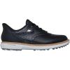 Women’s Prestige Spikeless Slip-in Arch Fit Golf Shoe Sneaker(Black/Gold)