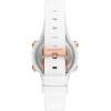 Skechers Silicone Sports Digital Watch for Women(Truro White)