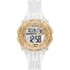 Skechers Silicone Sports Digital Watch for Women(Sunnyglen White)