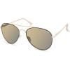 Skechers Women’s Sea6166 Pilot Sunglasses(Gold)