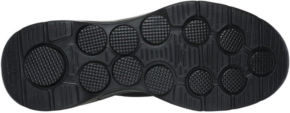 imageSkechers Mens Go Walk 7 Stretch Fit Slipon SneakerBlackBlack