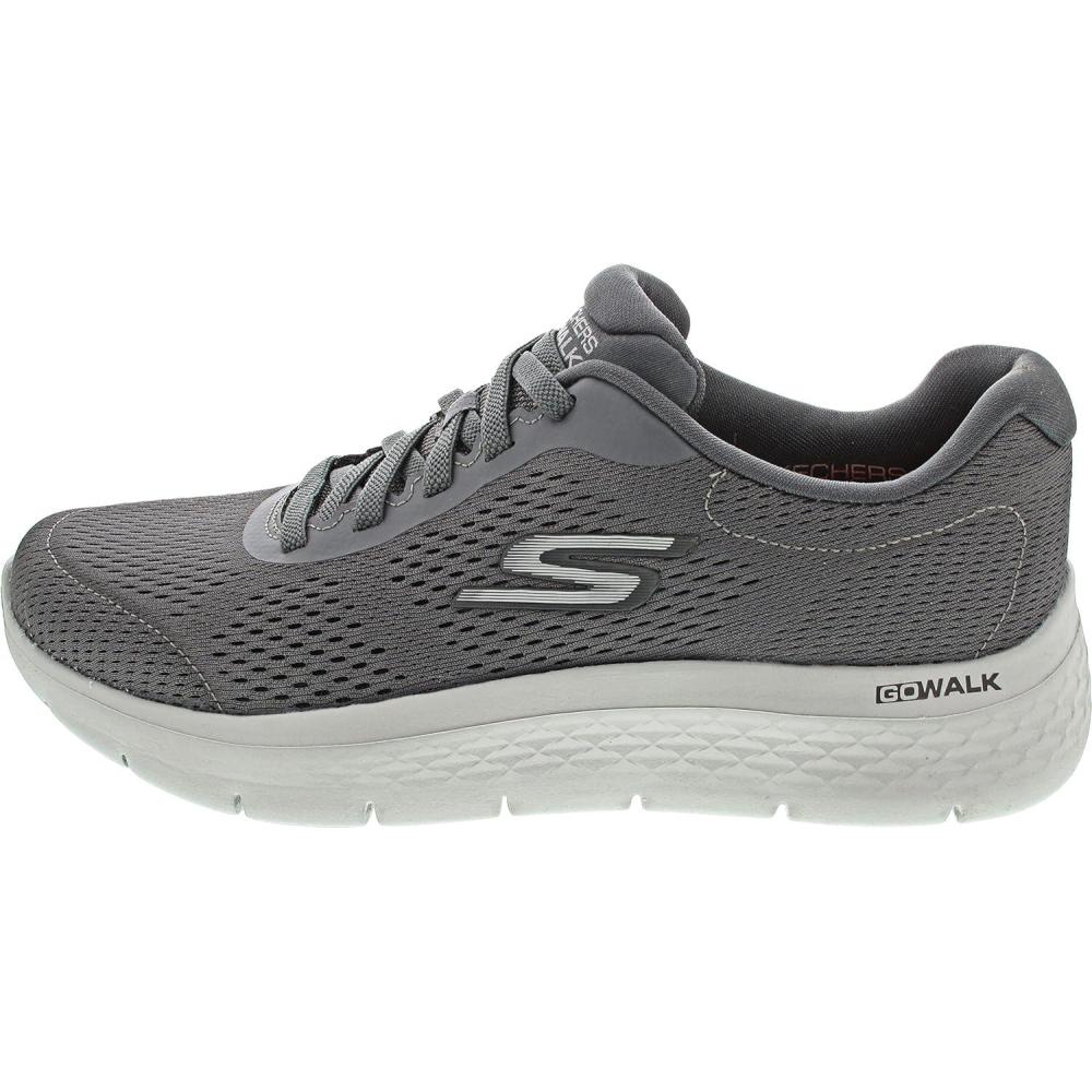 imageSkechers Mens Go Walk FlexRemark SneakerCharcoal Grey