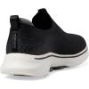 Skechers Men’s Go Walk 7 Stretch Fit Slip-on Sneaker(Black/Charcoal)