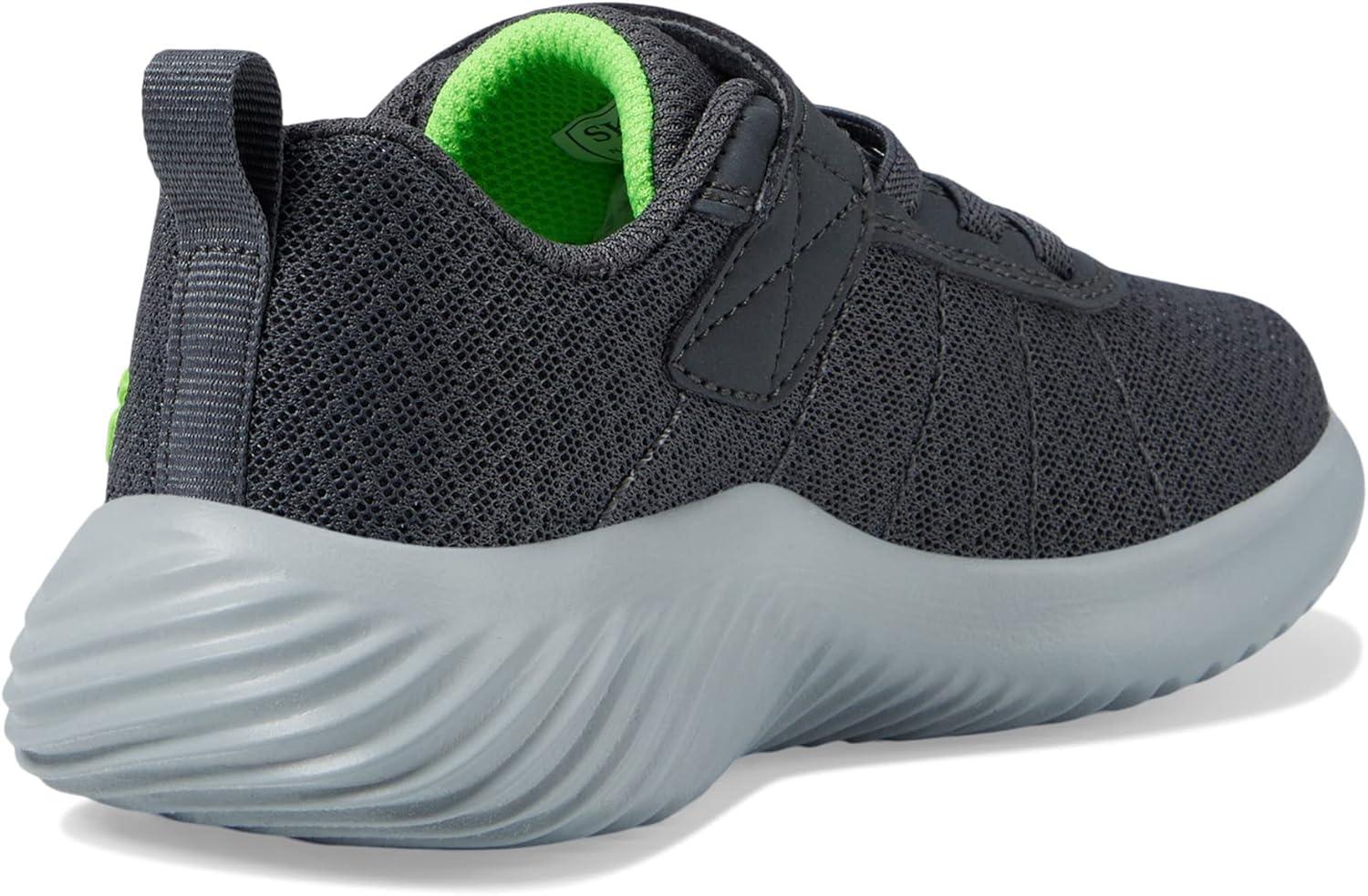 imageSkechers Boys Bounder Baronik Sneaker Little KidCharcoal