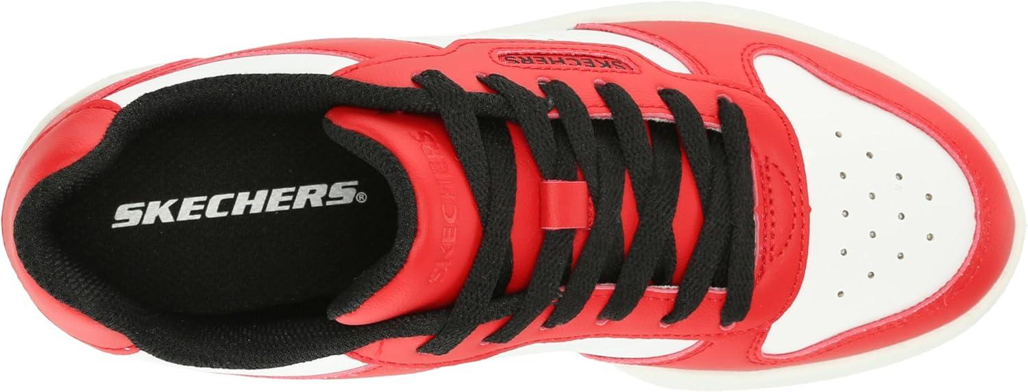 imageSkechers Boys Quick Street SneakerRedWhite
