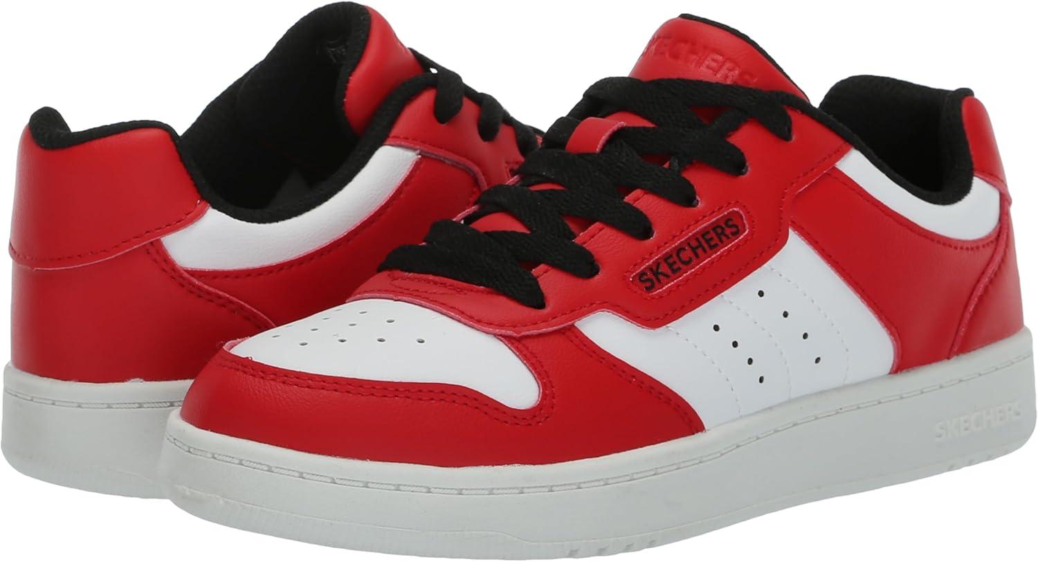 imageSkechers Boys Quick Street SneakerRedWhite