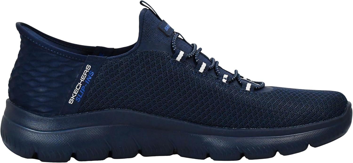imageSkechers Mens Summits High Range Slipin SneakersNavyBlue